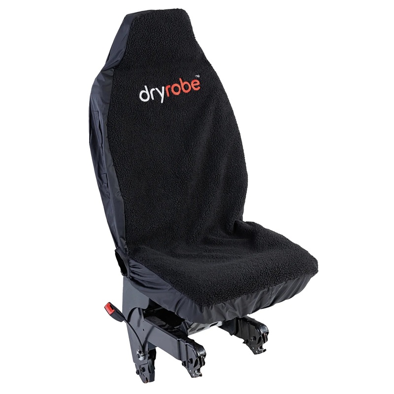 Dryrobe Car Seat Cover (Single) – Black / Black