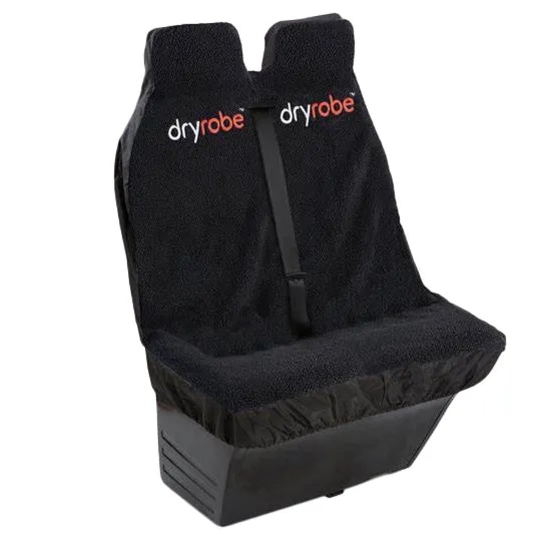 Dryrobe Double Car Seat Cover – Black / Black