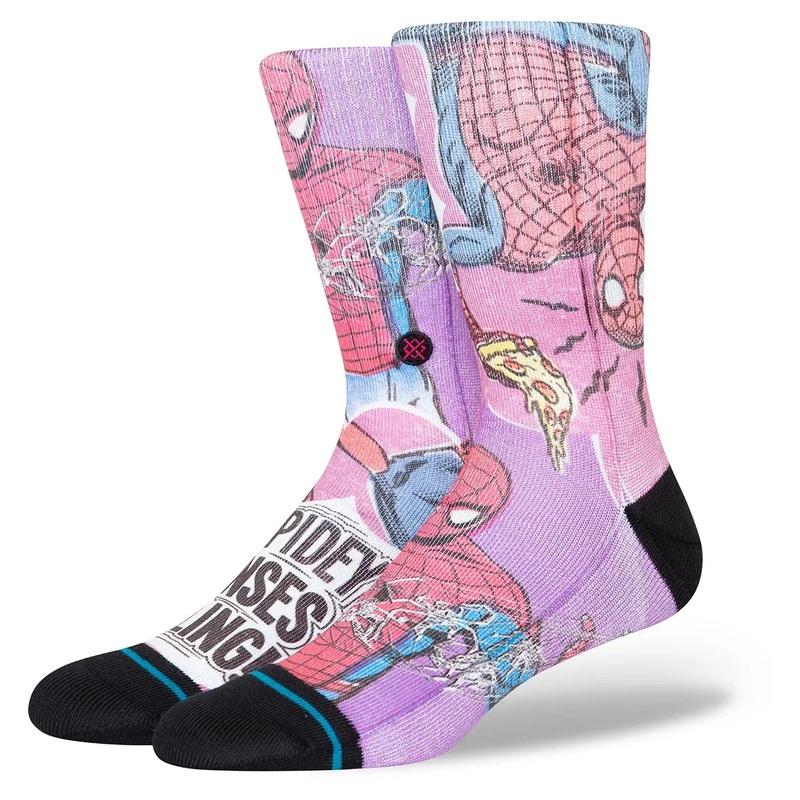 Stance Socks Spidey Senses – Magenta