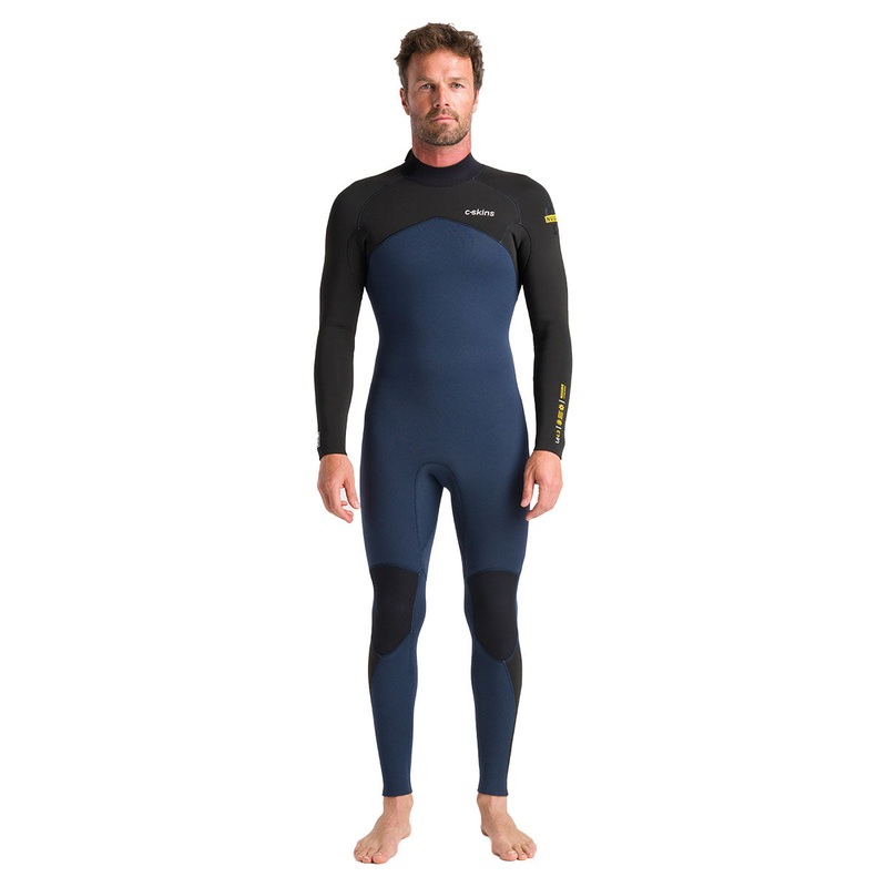 C-Skins NuWave Legend 4/3mm Back Zip Wetsuit – Bluestone/Black – 2024