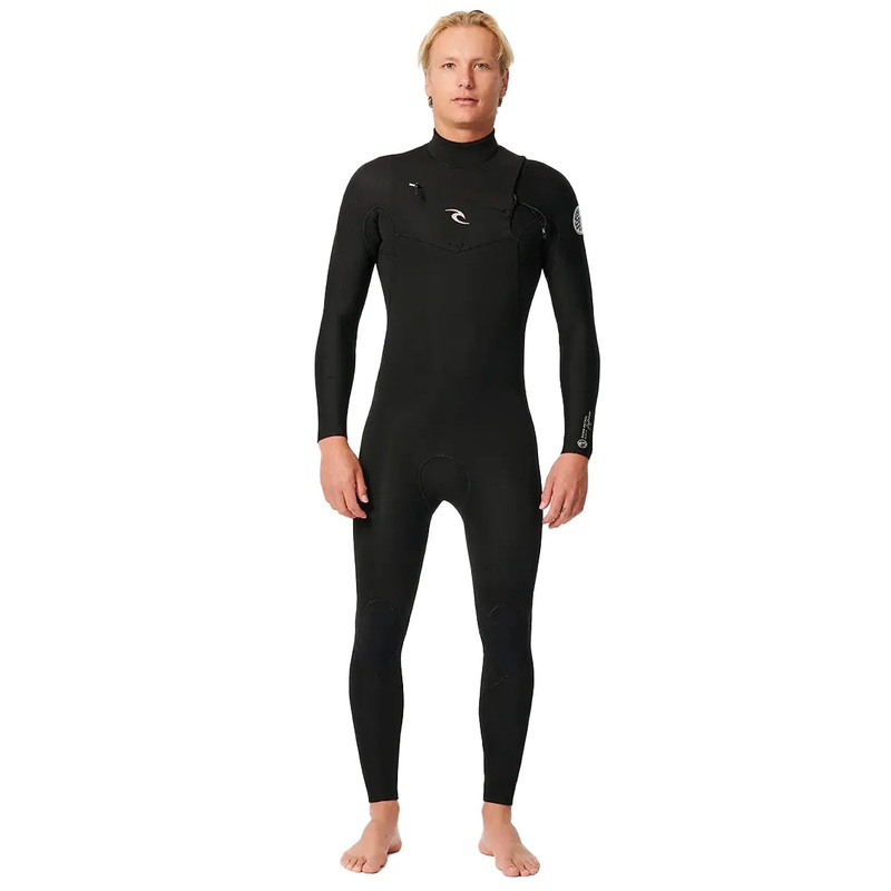 Dawn Patrol Performance Chest Zip Wetsuit 3/2mm – Black – 2024