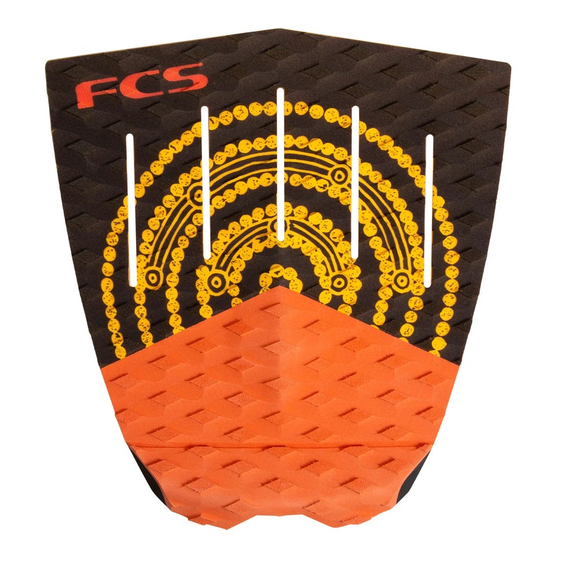 FCS Otis Carey Eco Deck Pad – Morning Sun