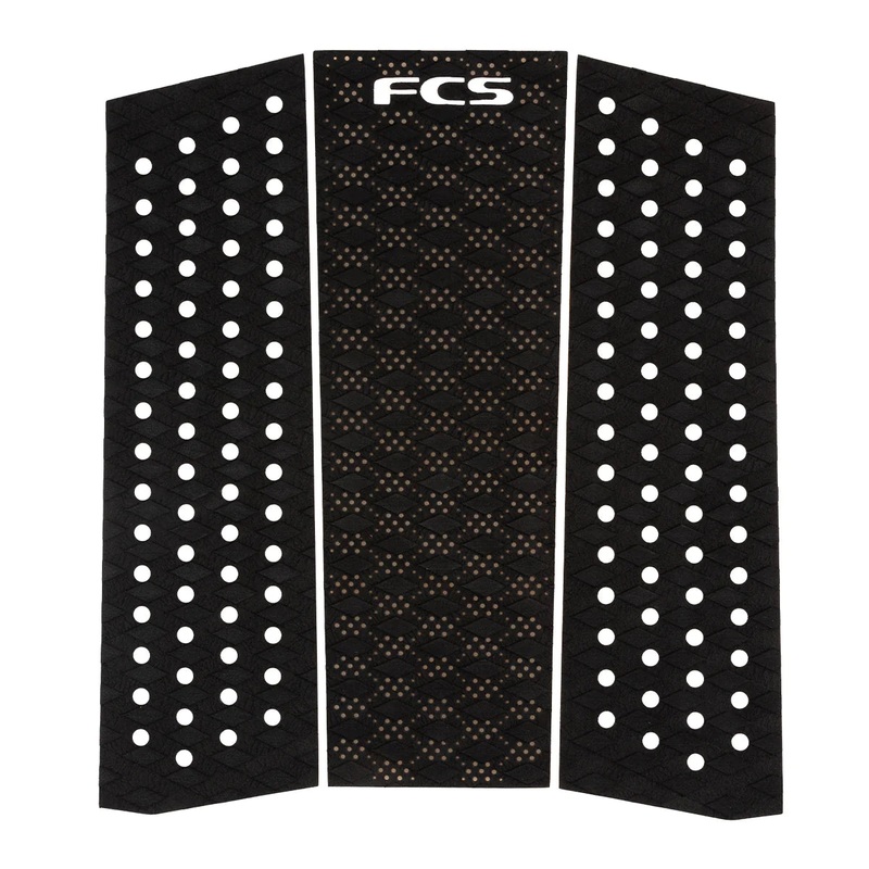 FCS T-3 Mid Eco Deck Pad – Black