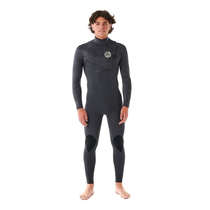Rip Curl E Bomb 3/2mm Zip Free Wetsuit – Charcoal – 2024
