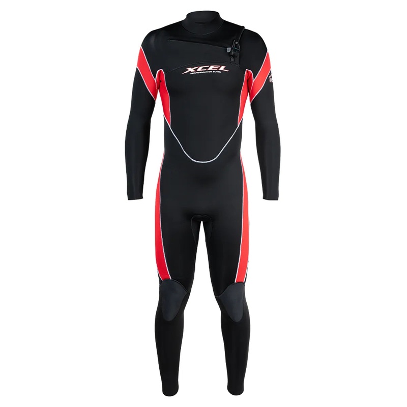Xcel Infiniti Solution 3/2mm Wetsuit – Black/Red