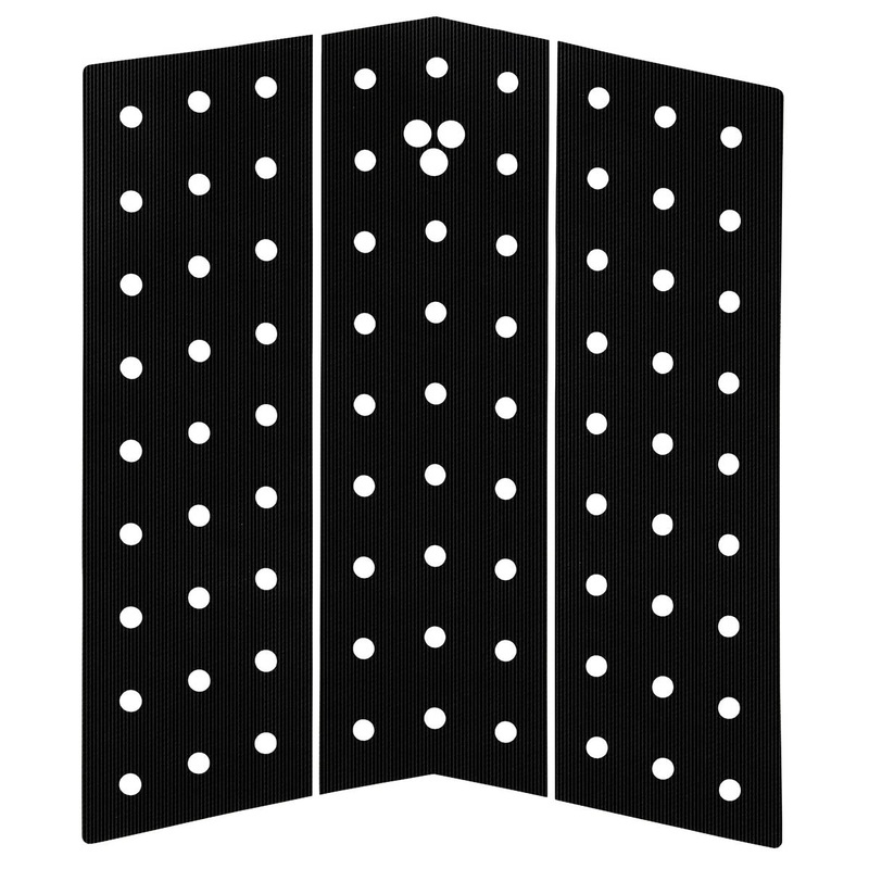 Gorilla Grip Skinny Mid Deck Three Traction Pad – Black