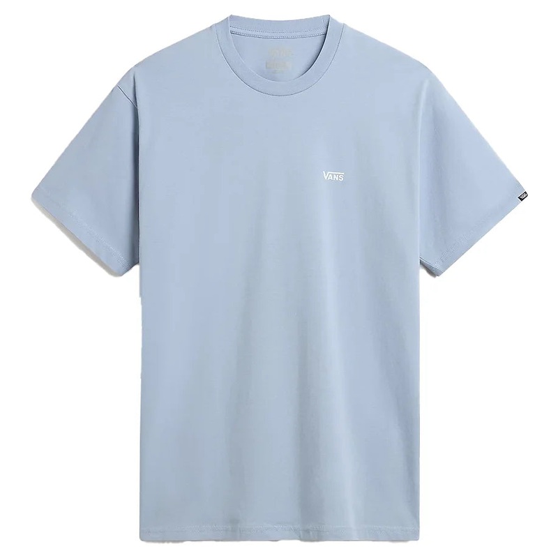 Vans Left Chest Logo Tee – Dusty Blue