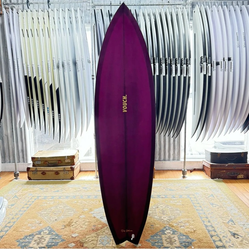 Vouch Sambal Surfboard – 6’4″ – Grape