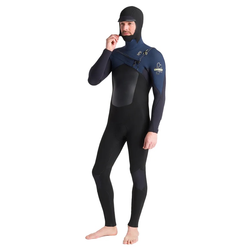 C-Skins NuWave ReWired 5/4 Chest Zip Hooded Wetsuit – 24/25