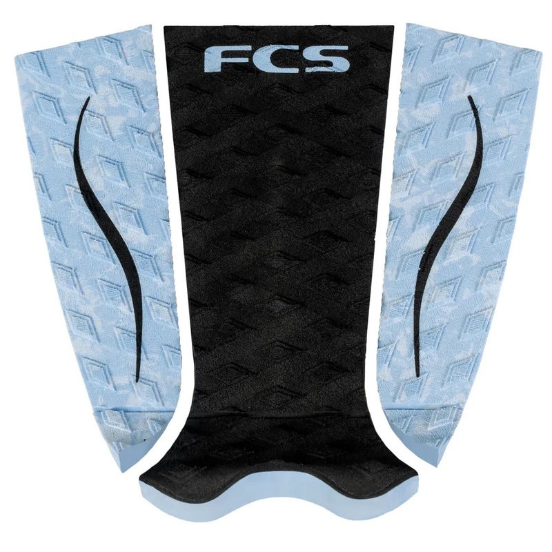 FCS Carissa Moore Deck Pad – Black / Blue