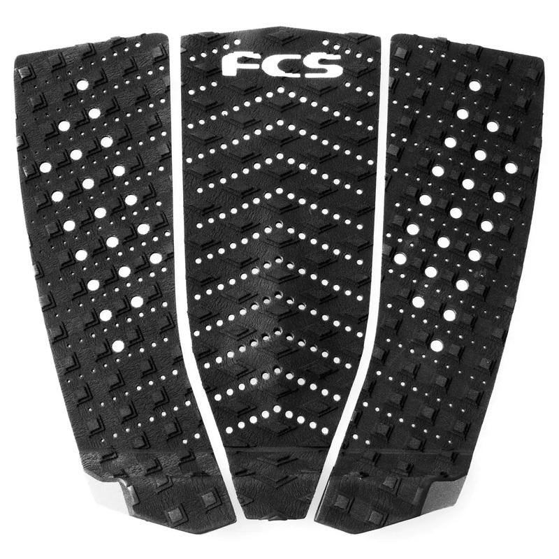 FCS T-3 Wide Eco Deck Pad – Black