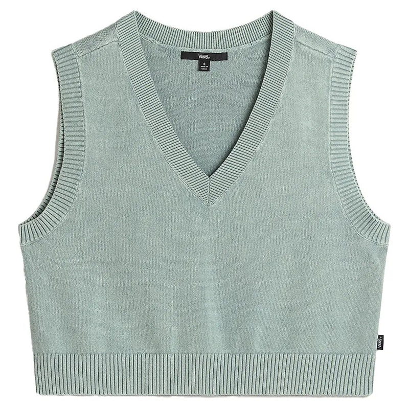 Vans Syd Sweater Vest – Gray Mist