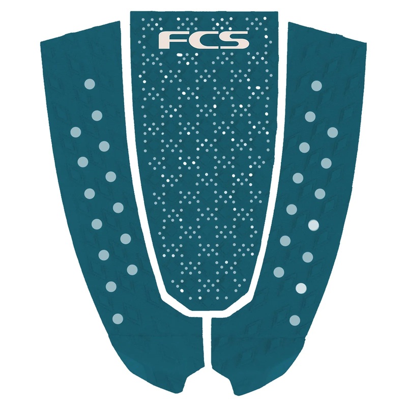 FCS T-3 Pin Eco Deck Pad – Tidal Teal