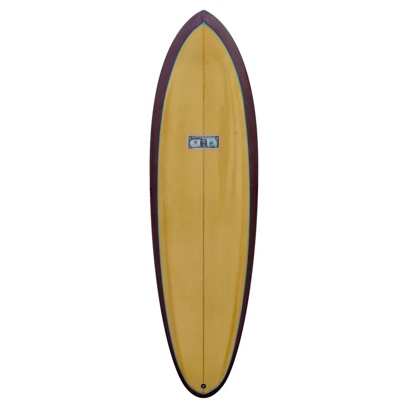 Jeff McCallum PDX Surfboard – 6’4″