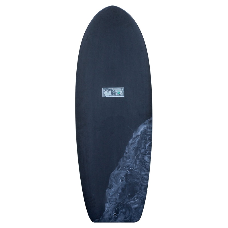 Jeff McCallum Performance Simmons Surfboard – 5’3″
