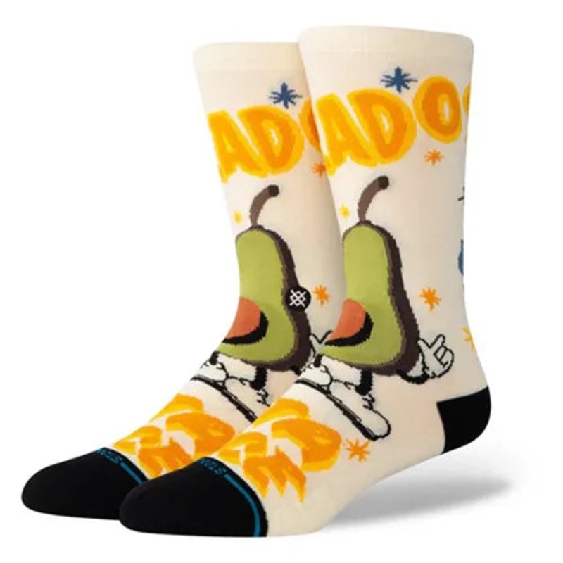 Stance Socks Food Stand Crew Socks – Canvas