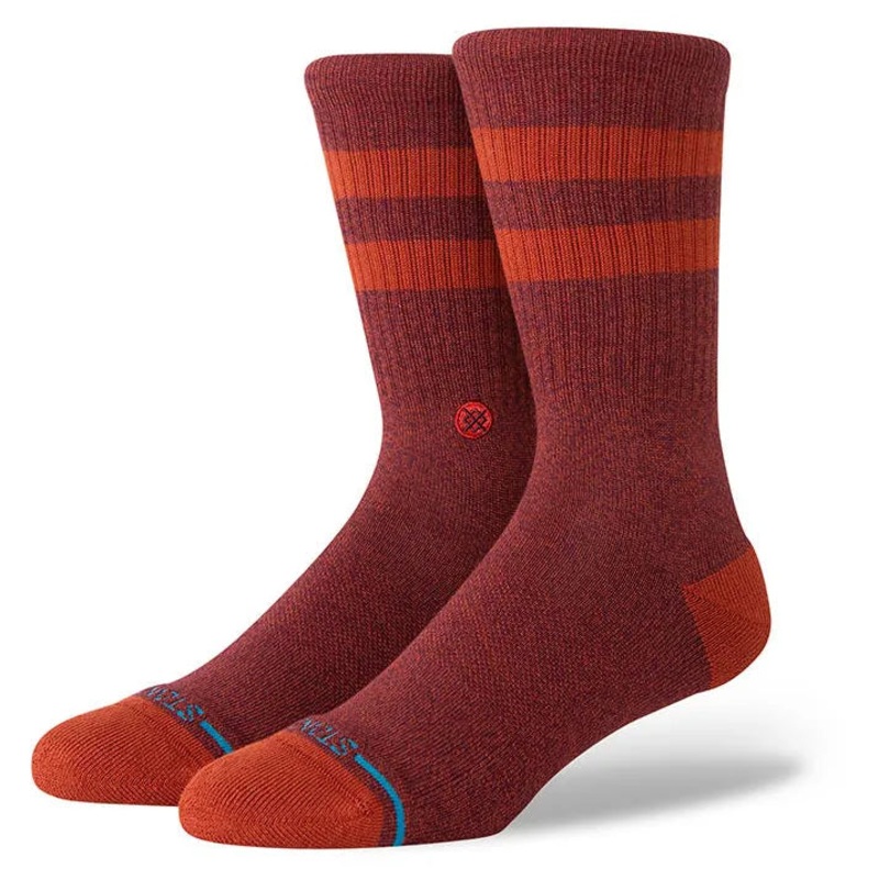 Stance Socks Joven Crew Socks  – Rust