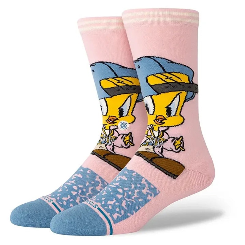 Stance Socks Tweety Crew Socks – Pink
