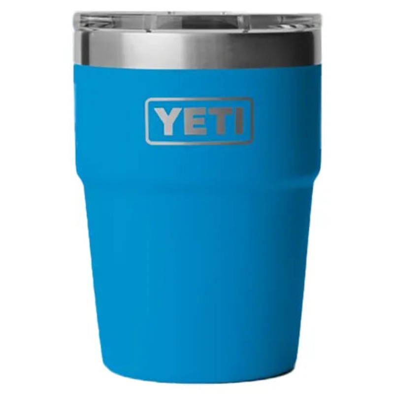 Yeti Rambler 16oz Stackable Cup with Magslider Lid – Big Wave Blue