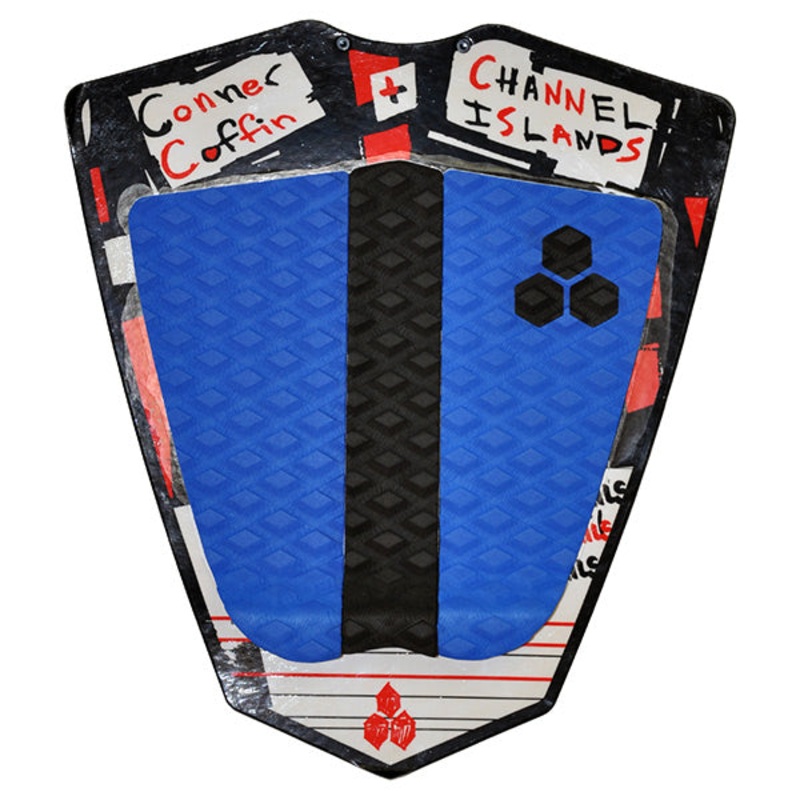 Channel Islands Conner Coffin 3 Piece Tail Pad (Blue)