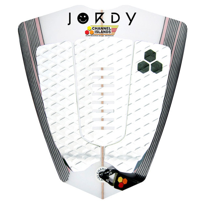 Channel Islands Jordy Smith 3 Piece Tail Pad – White