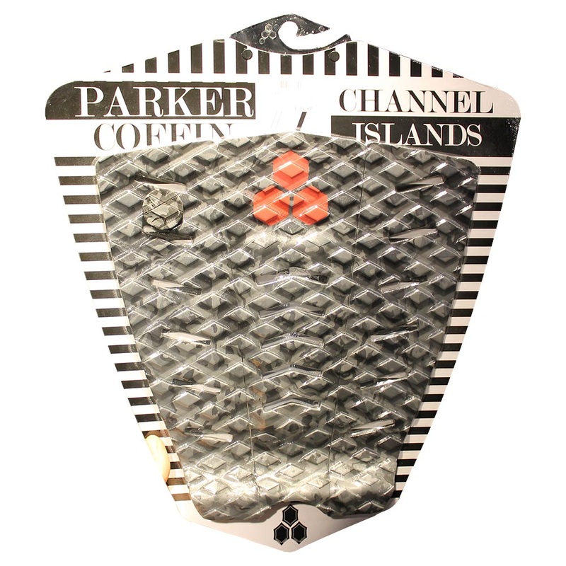Channel Islands Parker Coffin 3 Piece Arch Tail Pad (Grey Camo)