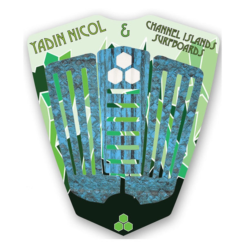 Channel Islands Yadin Nicol 3 Piece Tail Pad – Camo Blue
