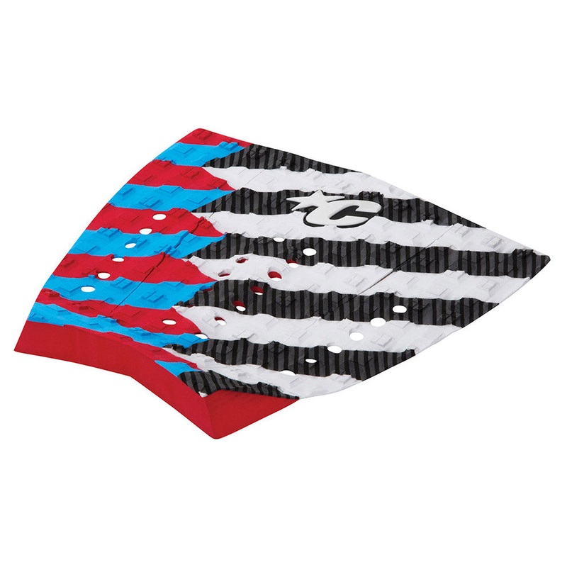 Creatures of Leisure Nat Young Tail Pad – Red/Cyan