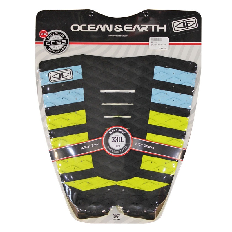 Ocean & Earth Amp 3 Piece Tail Pad – Lime
