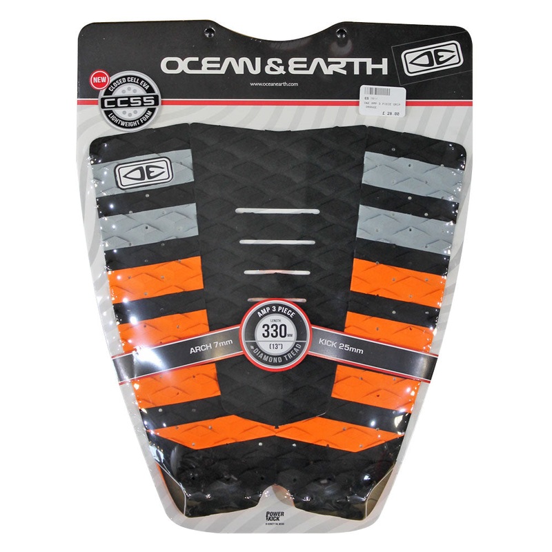 Ocean & Earth Amp 3 Piece Tail Pad – Orange