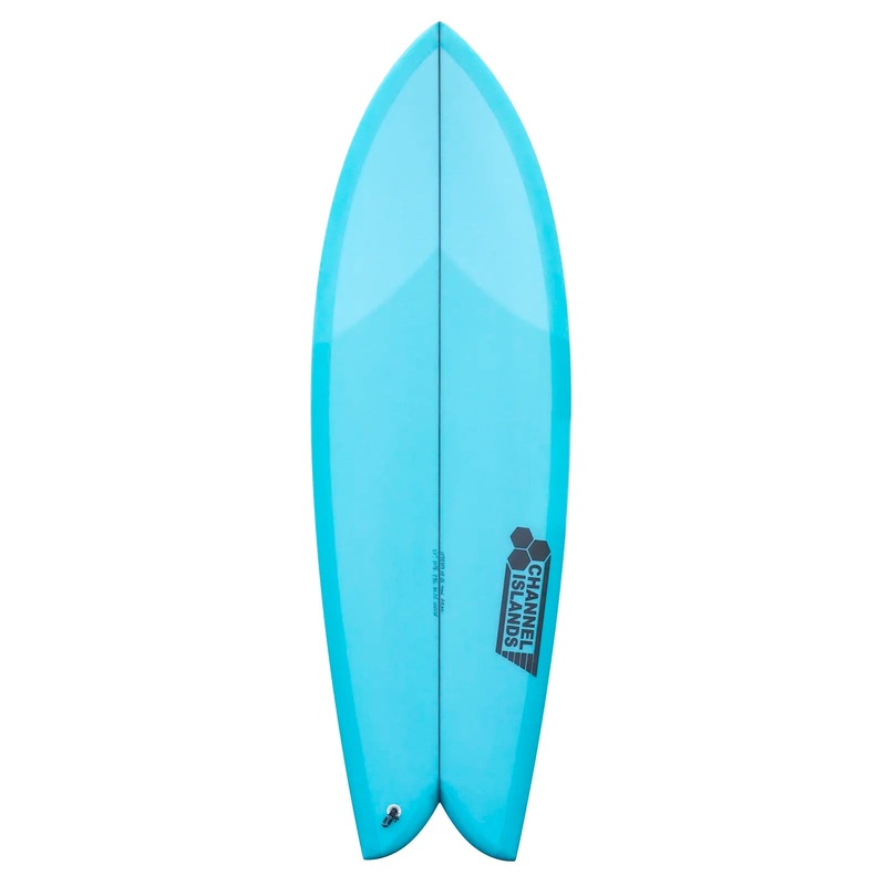 Channel Islands CI Fish Surfboard – 5’8″ – Blue Tint