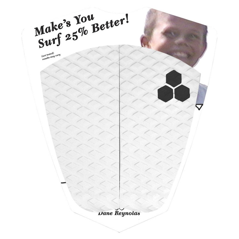 Channel Islands Dane Reynolds 2 Piece Tail Pad (White)