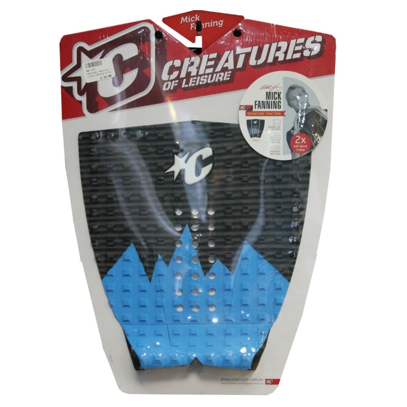 Creatures of Leisure Mick Fanning Tail Pad – Cyan/Charcoal