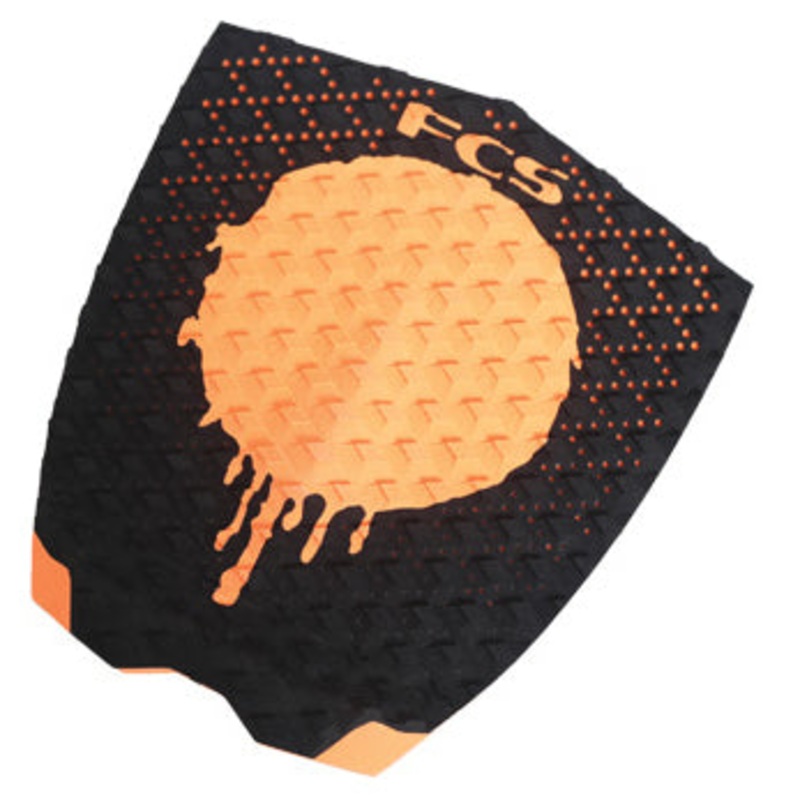 FCS Gabriel Medina Deck Pad – Black/Orange