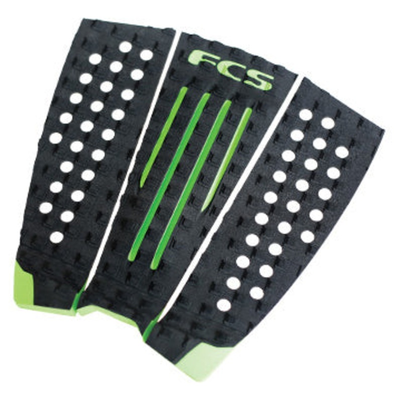 FCS Julian Wilson Deck Pad – Black/Lime