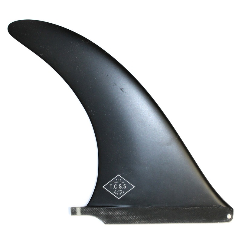 The Critical Slide Society Paradise 10.5″ Longboard Fin – Black