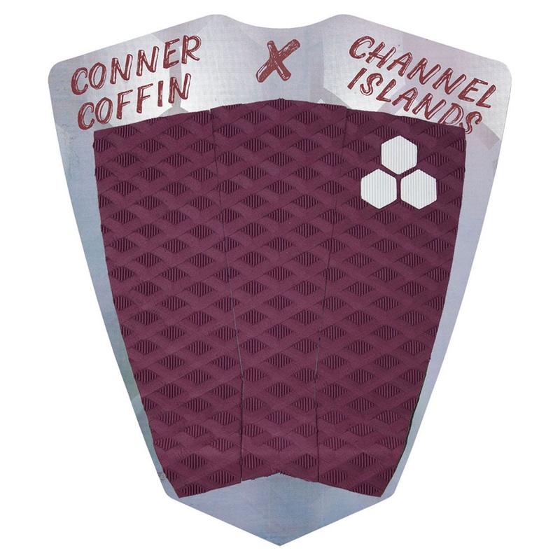 Channel Islands Conner Coffin Signature Tail Pad – Maroon