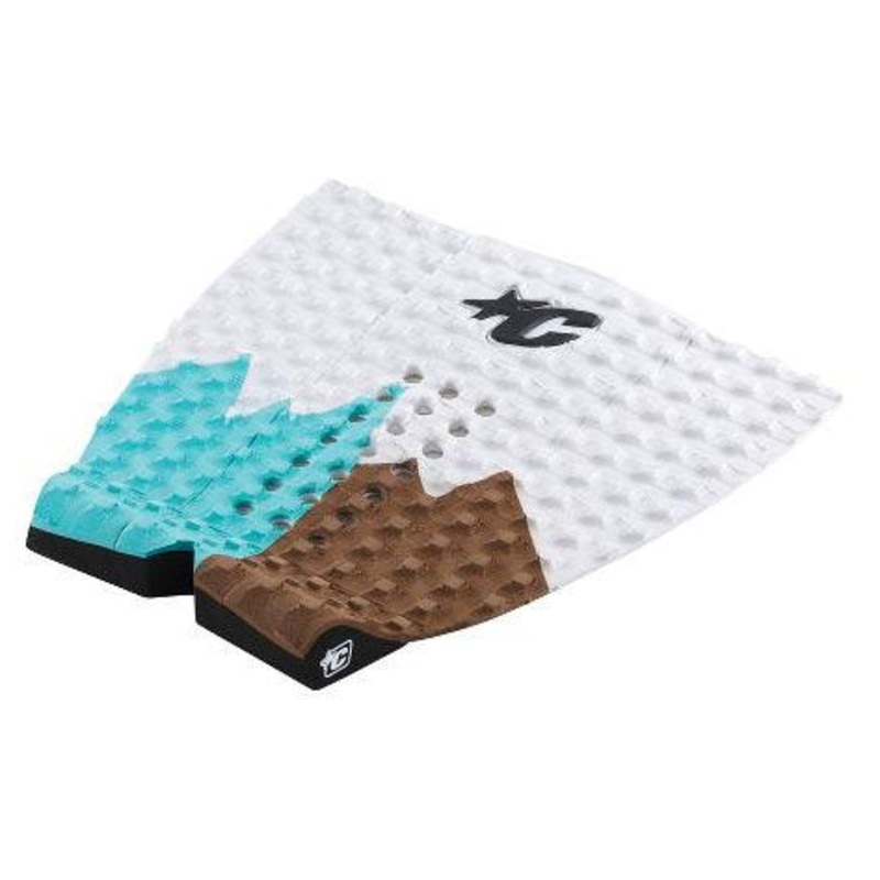 Creatures of Leisure Mick Fanning Deck Pad – White/Chocolate