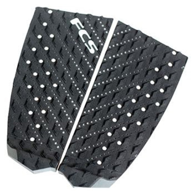 FCS Essential Series T2 Deck Pad – Black/Charcoal