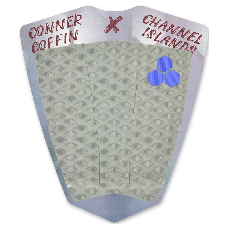 Channel Islands Conner Coffin Signature Tail Pad – Grey