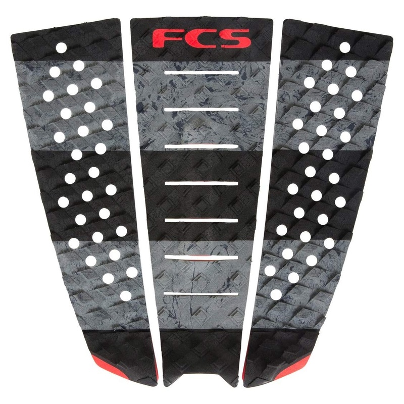 FCS Jeremy Flores 3 Piece Deck Pad – Stealth