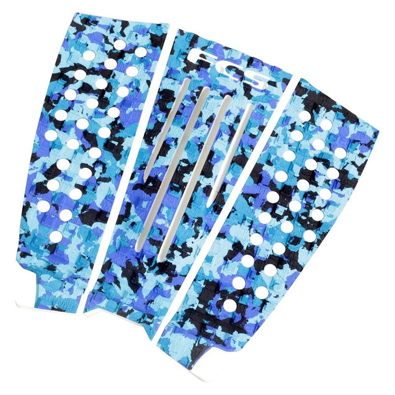 FCS Julian Wilson Deck Pad – Blue/Camo White