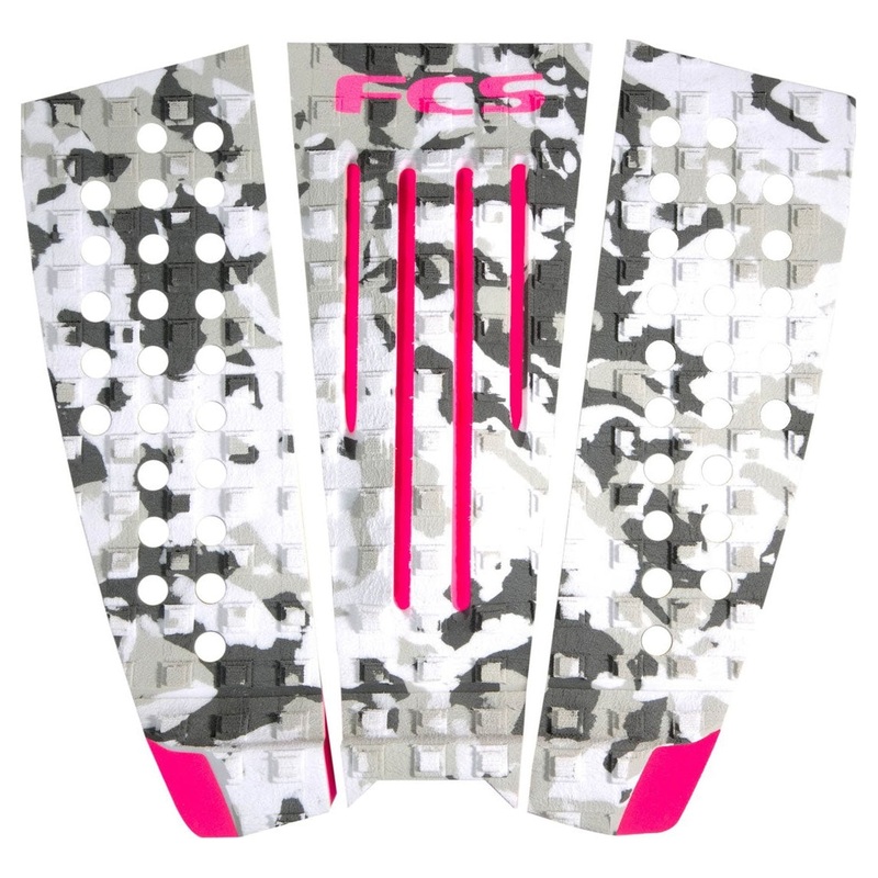 FCS Julian Wilson Deck Pad – Pink/Camo