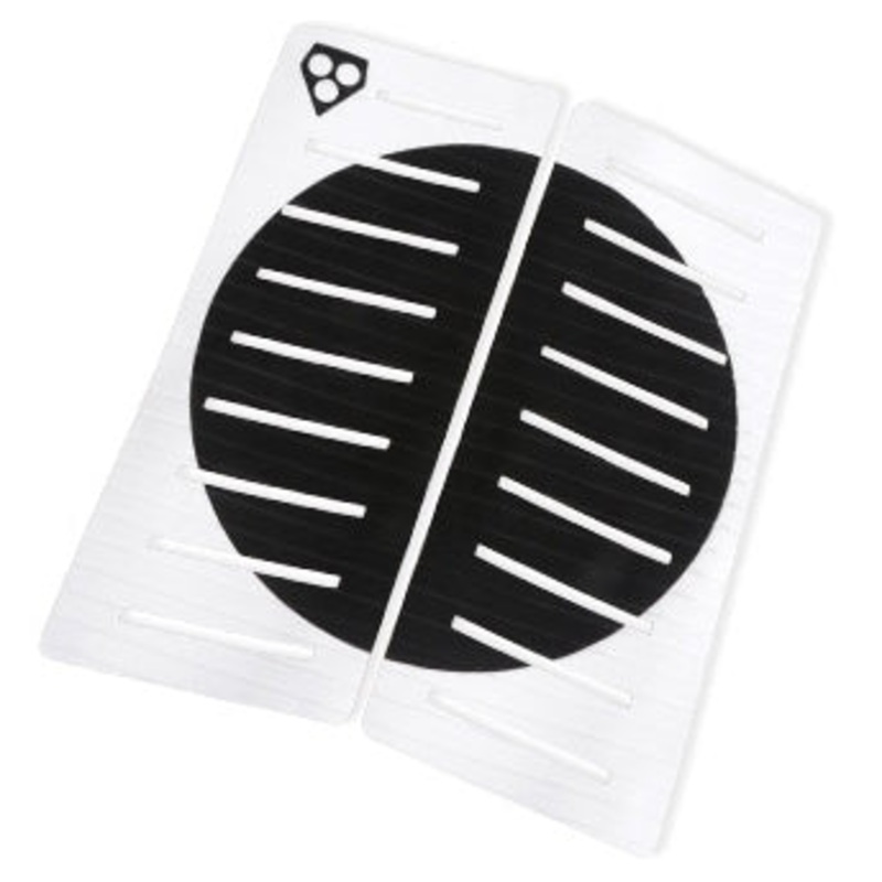 Gorilla 2 Piece Centre Deck Pad – White/Black Dot