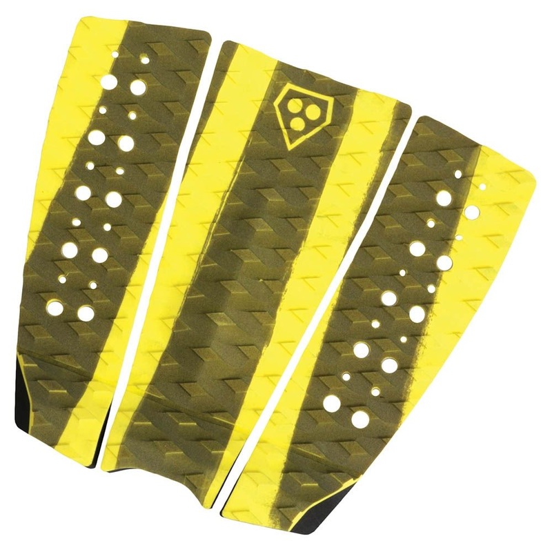 Gorilla Phat Three 3 Piece Tail Pad – Black/Yellow