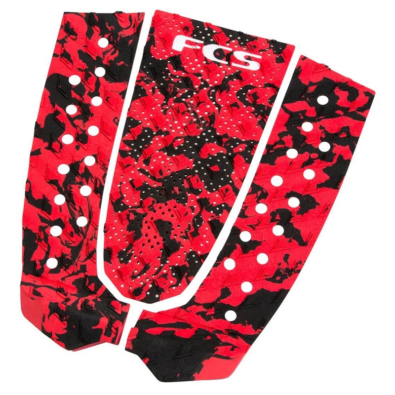 FCS T3 3 Piece Deck Pad – Flame/Camo