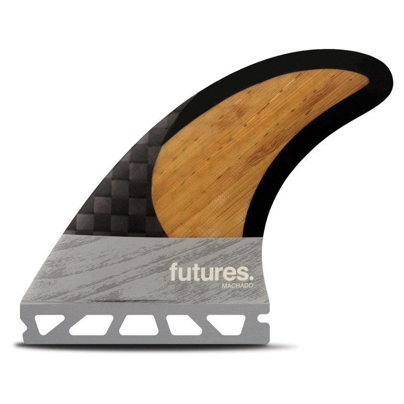 Futures Fins Machado Blackstix Tri Fin Set – Medium