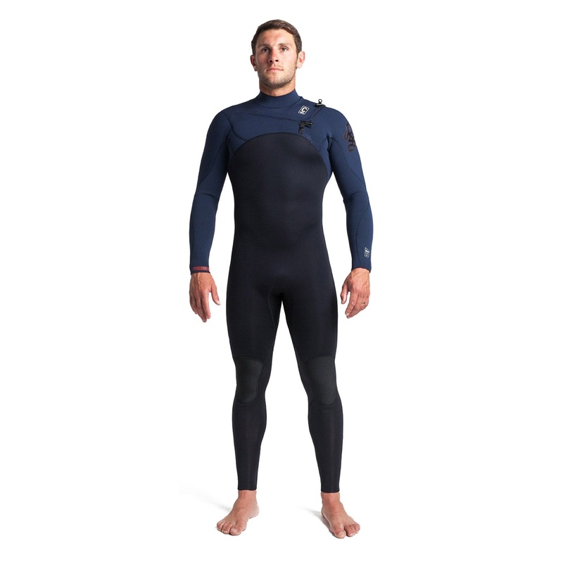C-Skins Rewired 3/2mm Chest Zip Wetsuit – Black/Slate/Diamond