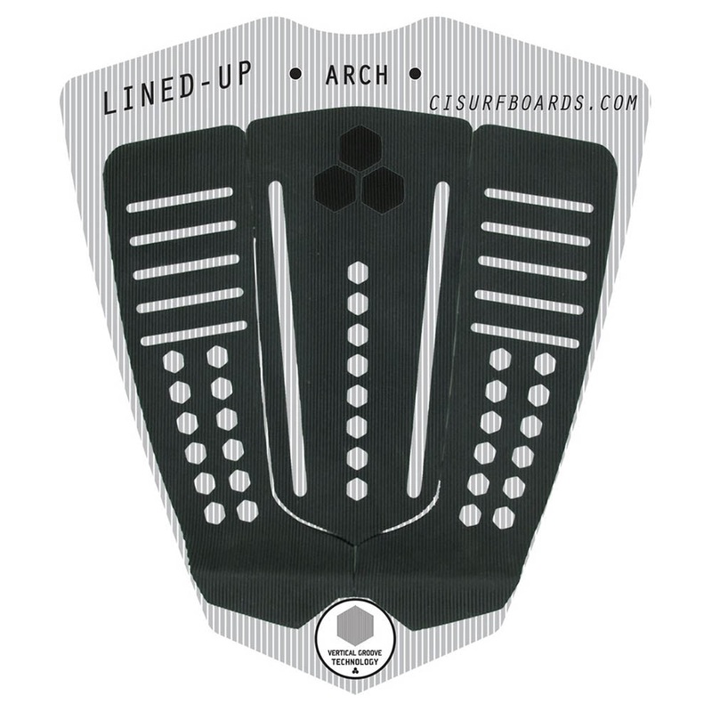 Channel Islands Lined up Arch Tail Pad – Black