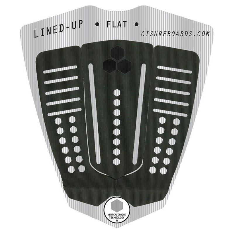 Channel Islands Lined up Flat Tail Pad – Black